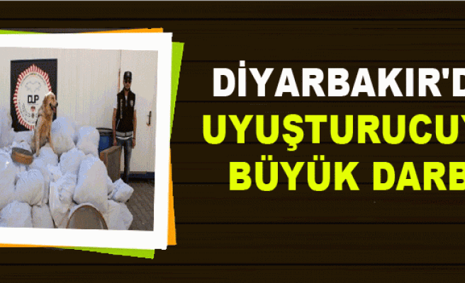 Diyarbakır'da Uyuşturucuya Büyük Darbe