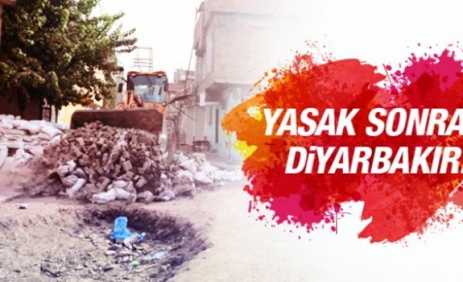 Diyarbakır'da yasak sonrası savaş manzarası!