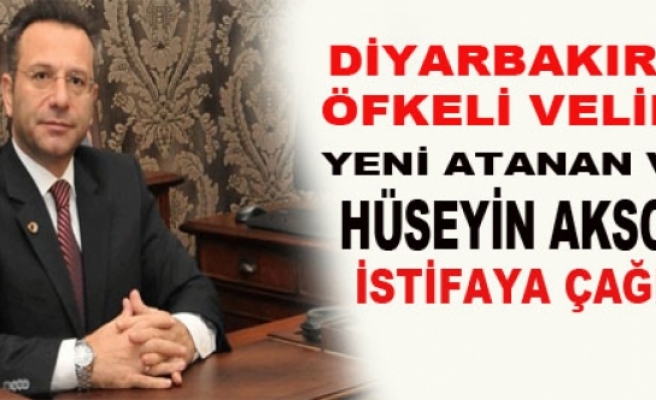 Diyarbakır'da Yeni Atanan Vali Hüseyin Aksoy'u İstifaya Çağırdılar