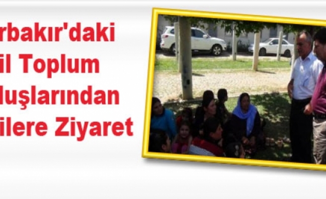 Diyarbakır'daki Sivil Toplum Kuruluşlarından Yezidilere Ziyaret