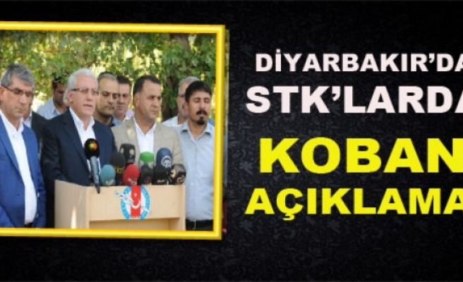Diyarbakır'daki Stk'lardan Kobani Açıklaması