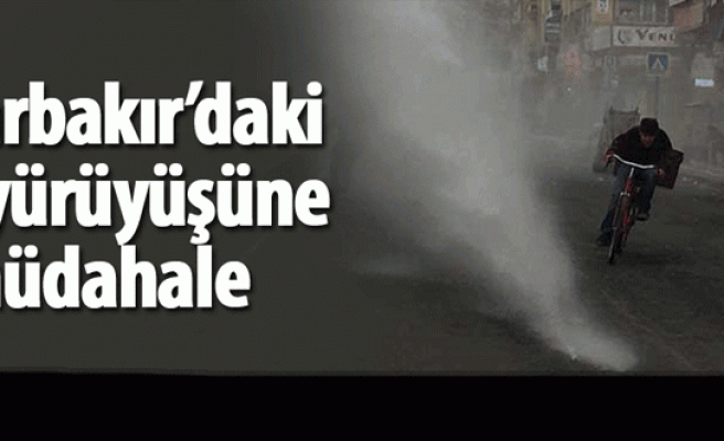 Diyarbakır’daki Sur yürüyüşüne müdahale