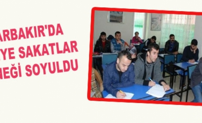 Diyarbakır'daki Türkiye Sakatlar Derneği Soyuldu
