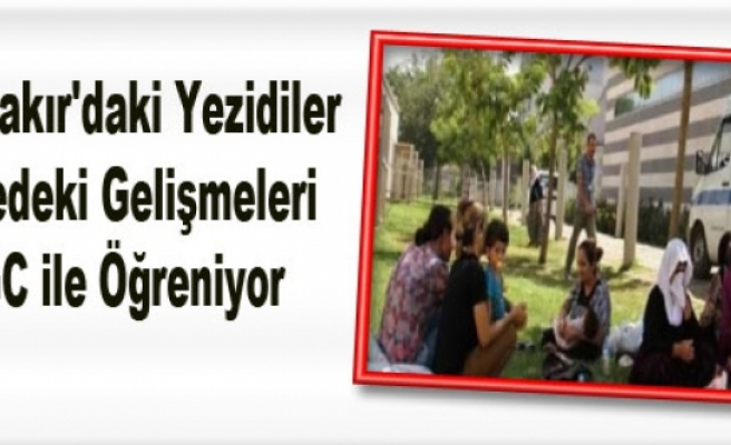 Diyarbakır'daki Yezidiler Bölgedeki Gelişmeleri GGC ile Öğreniyor