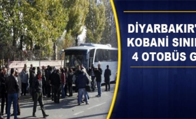Diyarbakır'dan Kobani Sınırına 4 Otobüs Gitti