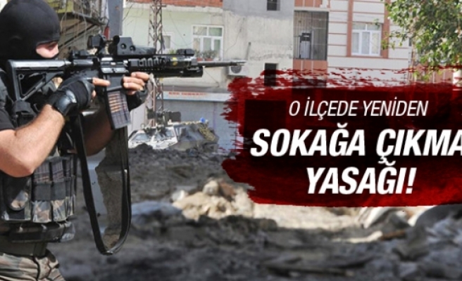 Diyarbakır'ın o ilçesinde yine sokağa çıkma yasağı