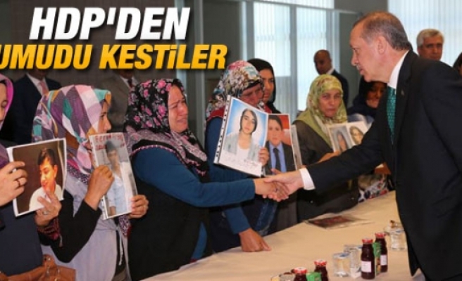 Diyarbakırlı aileler Başbakan Erdoğan ile görüştü