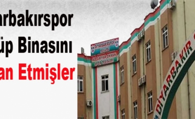 Diyarbakırspor Kulüp Binasını Talan Etmişler