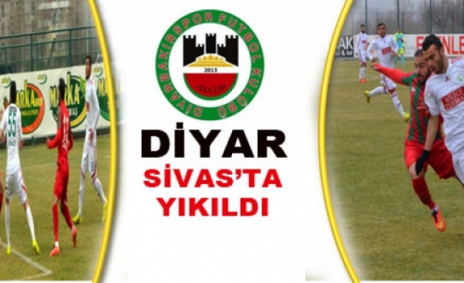 Diyarbakırspor Sivas'ta Yıkıldı 