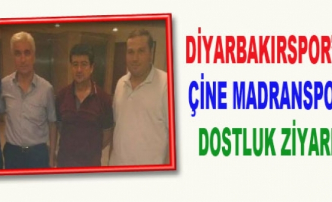 Diyarbakırspor'dan Çine Madranspor'a Dostluk Ziyareti