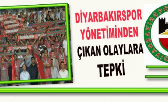 Diyarbakırspor'dan Maç Sonrası Olaylara Tepki