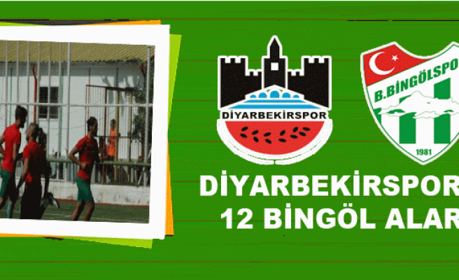 Diyarbekirspor'da 12 Bingöl Alarmı