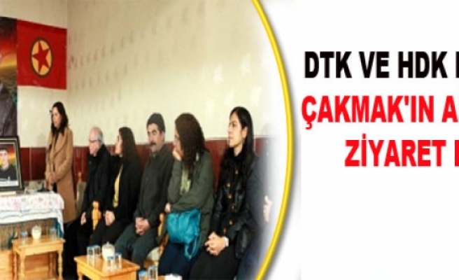 DTK ve HDK Heyeti Çakmak'ın Taziyesini Ziyaret Etti