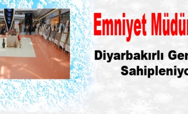 Emniyet Müdürlüğü Diyarbakırlı Gençleri Sahipleniyor