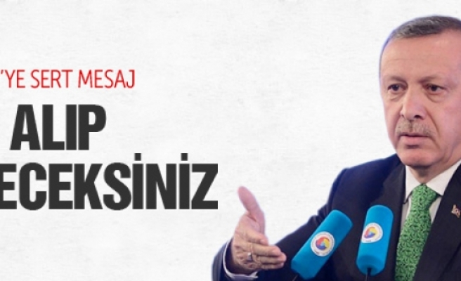 Erdoğan'dan HDP'ye B ve C planı uyarısı