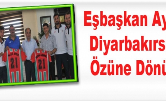 Eşbaşkan Aydın: Diyarbakırspor Özüne Dönüyor