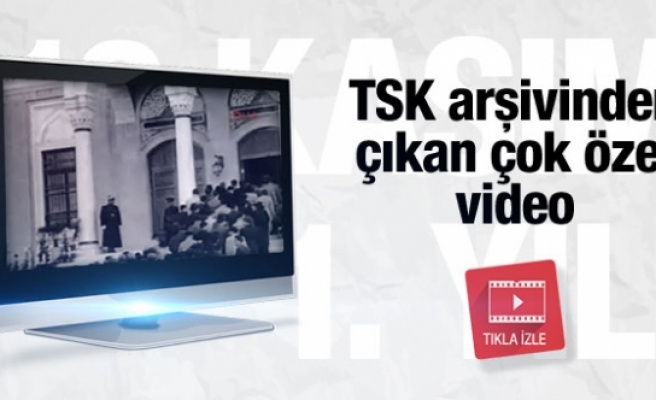 Genelkurmay yayınladı Atatürk'ün çok özel videosu