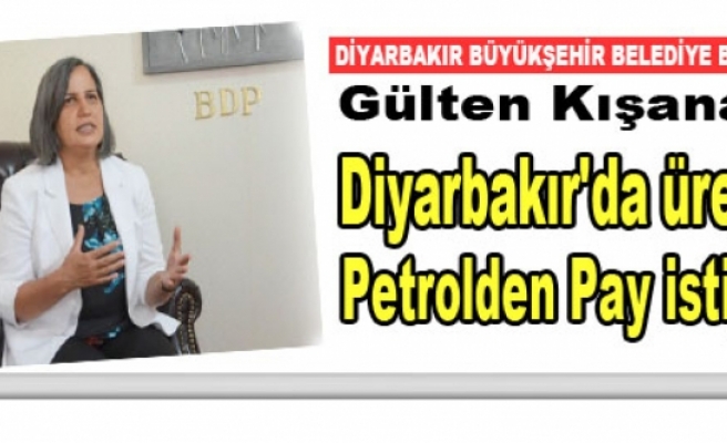 Gülten Kışanak: Diyarbakır'da üretilen petrolden pay istiyoruz