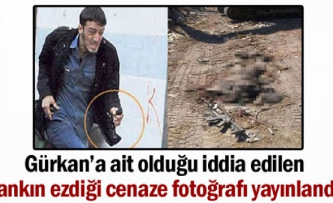 Gürkan’a ait olduğu iddia edilen, tankın ezdiği cenaze fotoğrafı yayınlandı