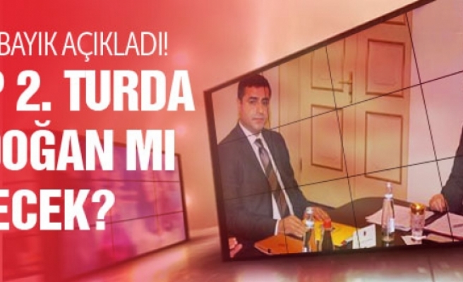 HDP 2. turda Erdoğan mı diyecek? Cemil Bayık açıkladı!