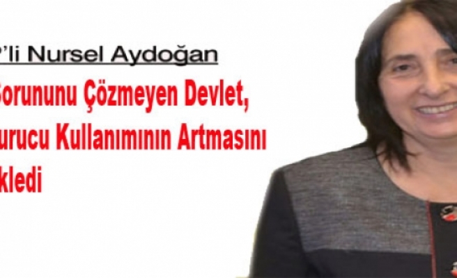 Hdp'li Aydoğan: Kürt Sorununu Çözmeyen Devlet, Uyuşturucu Kullanımının Artmasını Destekledi