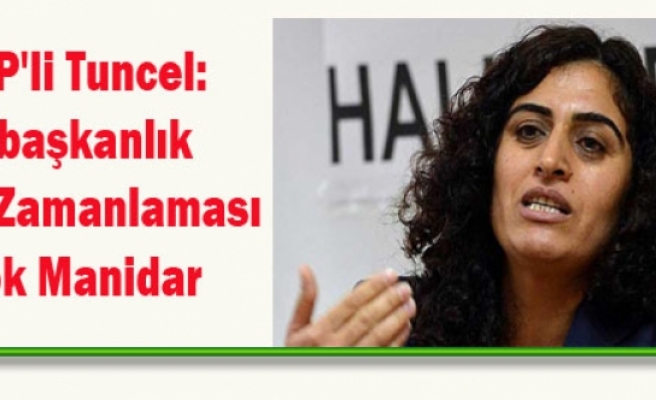 HDP'li Tuncel: Eşbaşkanlık Dava Zamanlaması Çok Manidar