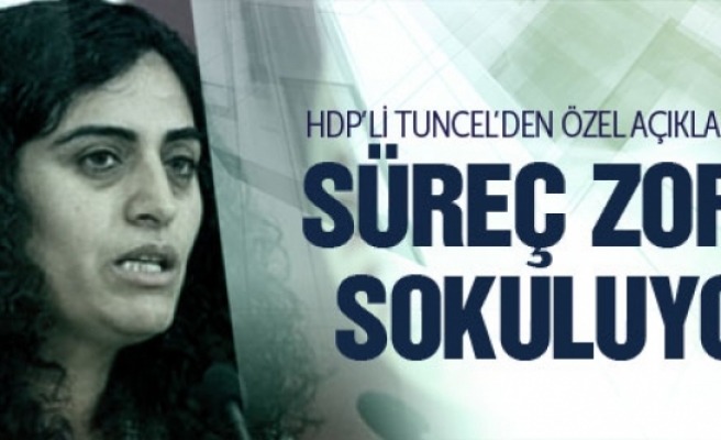 HDP'li Tuncel: Süreci zora sokacak adımlar atılıyor!