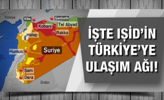IŞİD'in Gaziantep-Kilis-Rakka ağı deşifre oldu!