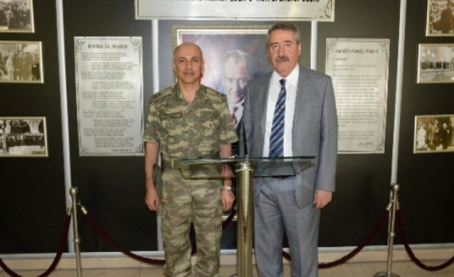 Jandarma Bölge Komutanı Güngör'den Vali Kıraç’a Ziyaret 