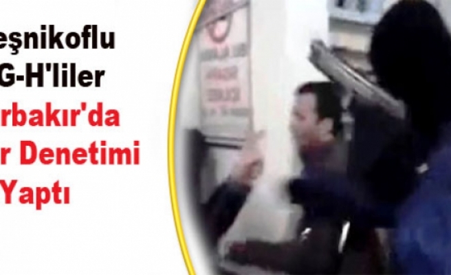 Kaleşnikoflu YDG-H'liler Diyarbakır'da Kumar Denetimi Yaptı
