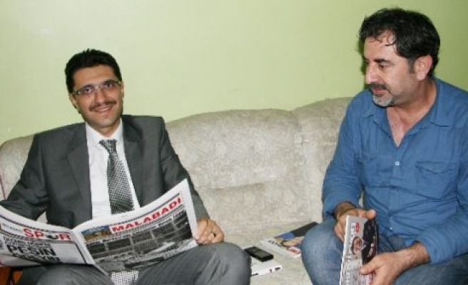 Kaymakam Sönmezay'dan Malabadi Gazetesine Ziyaret 
