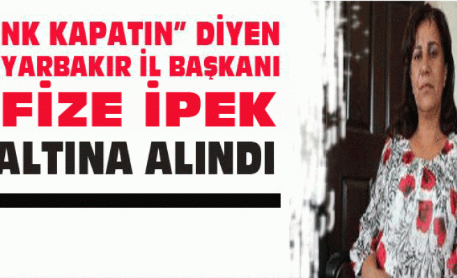 “Kepenk Kapatın“ Diyen DBP Diyarbakır İl Başkanı Gözaltına Alındı