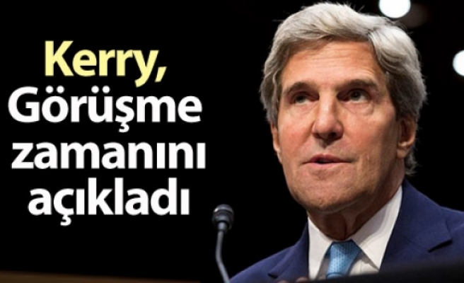 Kerry: Suriye görüşmelerinin tarihi, toplantının ardından netleşecek