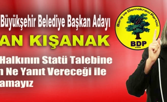 Kışanak: Artık Kürt Halkının Statü Talebine Ankara'nın Ne Yanıt Vereceği ile Meşgul Olamayız