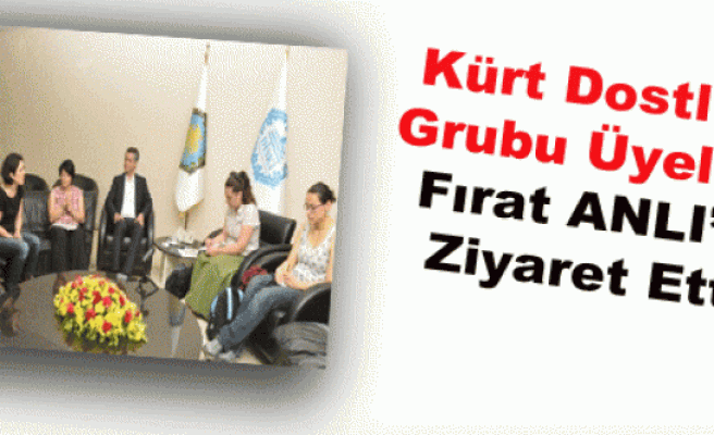 Kürt Dostluk Grubu Üyeleri Anlı'yı Ziyaret Etti
