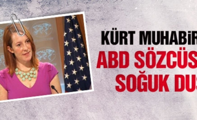 Kürt muhabirden ABD sözcüsüne Kobani şoku!