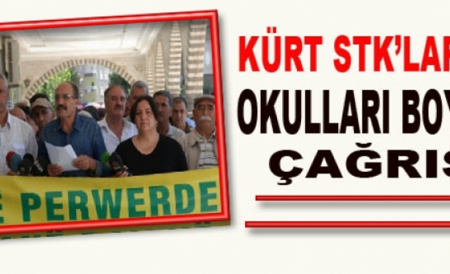 Kürt Stk'lardan Okulları Boykot Çağrısı