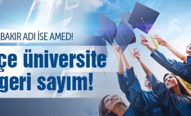 Kürtçe eğitim veren üniversite geliyor: Amed!