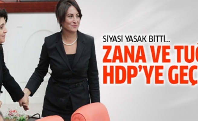 Leyla Zana ve Aysel Tuğluk HDP'ye geçiyor