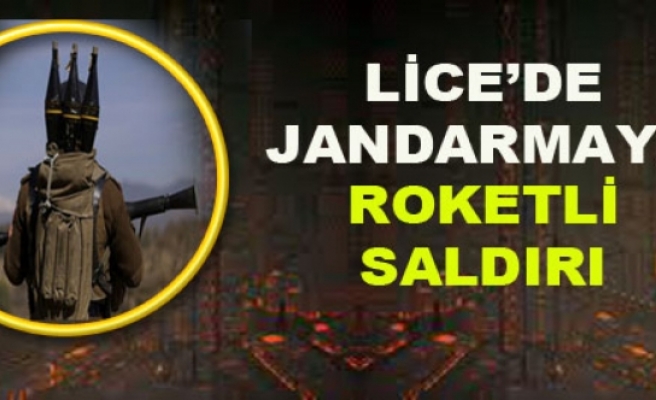 Lice'de Jandarmaya Roketli Saldırı