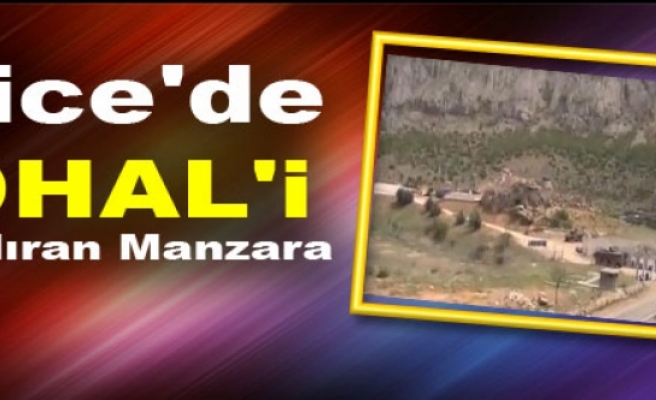 Lice'de OHAL'i Andıran Manzara