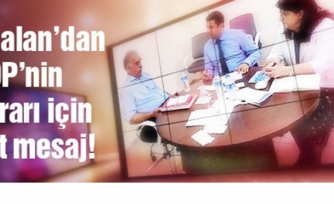 Öcalan, HDP'nin seçim kararı için ne dedi?