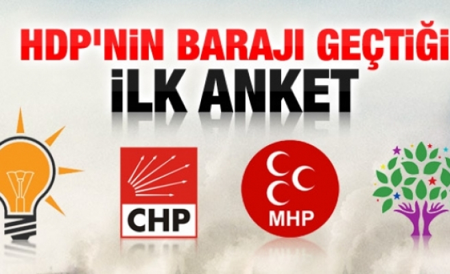 ORC'nin genel seçim anketinde HDP barajı geçti