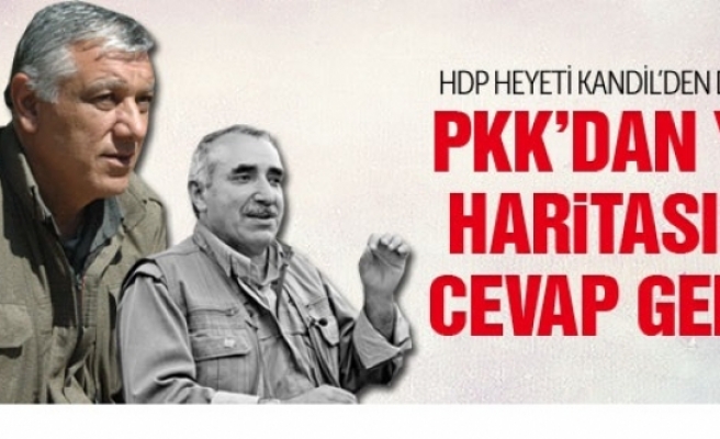 PKK'dan hükümetin yol haritasına yanıt!