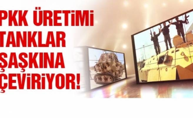 PKK'nın modifiye zırhlı araçları şaşkına çeviriyor!