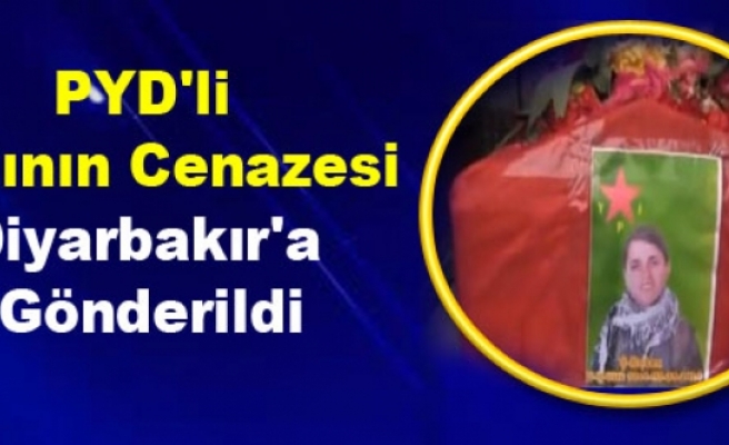 PYD'li Kadının Cenazesi Diyarbakır'a Gönderildi