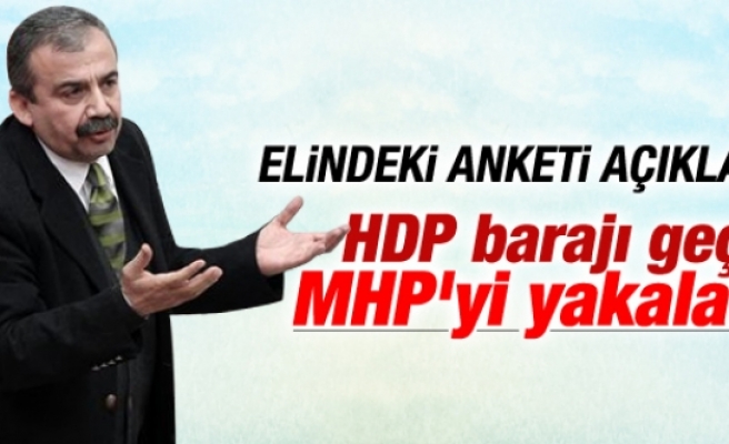 Sırrı Süreyya Önder seçim anketlerini açıkladı