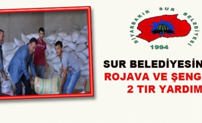 Sur'dan Rojava ve Şengale Yardım
