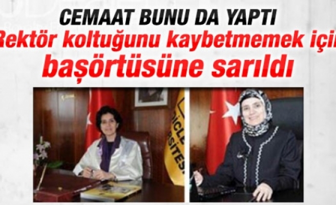 Türkiye'de bir ilk: Kadın rektör tesettüre girdi