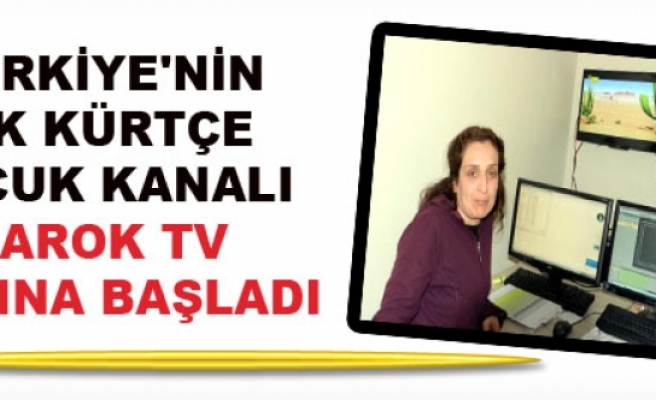 Türkiye'nin İlk Kürtçe Çocuk Kanalı Zarok Tv Yayına Başladı